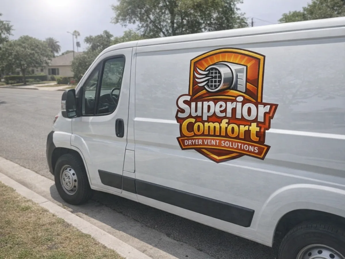 Service van arriving on a Thousand Oaks, CA street — local same-day coverage